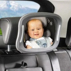 Reer takaistuimen LED-peili autoon iso koko 29x20 cm