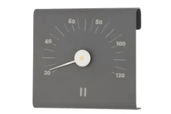 Rento saunan lämpömittari harmaa