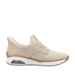 Rieker sneakerit M5665-60 Vanilla-Metallic Perle Perlcreme