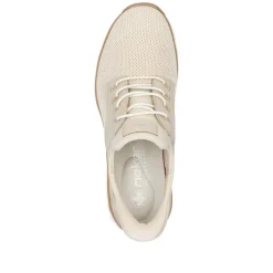 Rieker sneakerit M5665-60 Vanilla-Metallic Perle Perlcreme