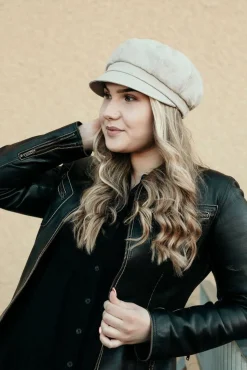 Salon hattu Mia Linen Pastel