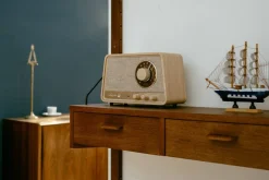 Sangean radio WR-101 Bluetooth vaalea tammi