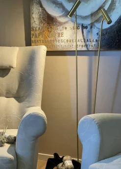 Scan Lamps Artic Led lattiavalaisin 2 os. messinki