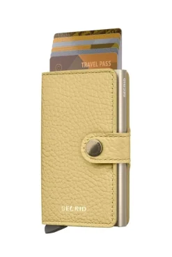 Secrid lompakko Miniwallet Pebble Butter Yellow