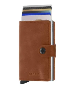Secrid lompakko Miniwallet Vintage cognac-silver