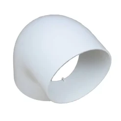 Separett putkiliitos 90º ø75 mm Villa 9000-