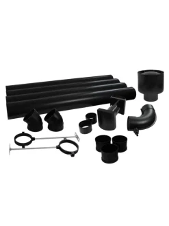 Separett tuuletusputkipaketti Ø110 mm polttavalle käymälälle