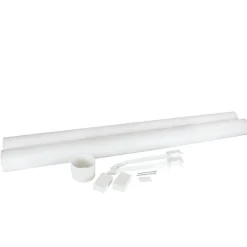 Separett tuuletusputkipaketti ø75 mm sis.2 m ja liittimet Vi