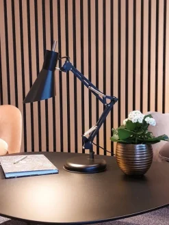 Sessak Davina pöytävalaisin musta