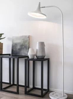 Sessak designlattiavalaisin Lakki valkoinen / marmori