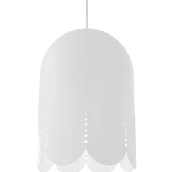 Sessak design-riippuvalaisin Kielo mattavalkoinen