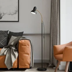 Sessak lattiavalaisin Royal musta/messinki