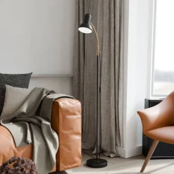 Sessak lattiavalaisin Royal musta/messinki