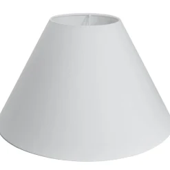 Sessak pellavavarjostin Kash 40 cm valkoinen