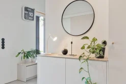 Sessak pöytävalaisin Darcel mattavalkoinen