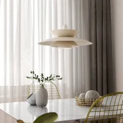 Sessak riippuvalaisin Asher Ø38 cm beige