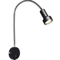 Sessak seinävalaisin Colton Flex musta