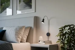 Sessak seinävalaisin Colton Flex musta