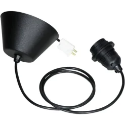 Sessak valaisinkaluste E27 musta