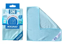 Sini ikkunaliina mikrokuitua