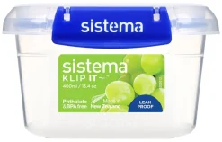 Sistema Klip It + säilytysrasia 400 ml