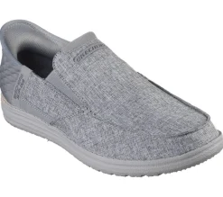 Skechers kangaskengät Mens Melson Slip-Ins GRY