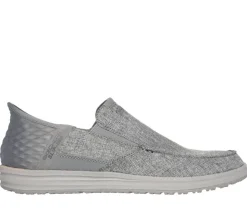 Skechers kangaskengät Mens Melson Slip-Ins GRY