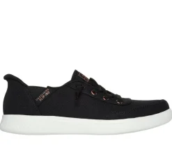 Skechers kangaskengät Womens Bobs Skipper Slip-Ins BLK