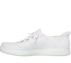 Skechers kangaskengät Womens Bobs Skipper Slip-Ins WHT