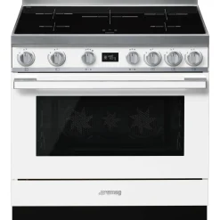 Smeg induktioliesi monitoimiuunilla CPF9IPWH Portofino valkoinen