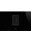 Smeg induktiotaso/liesituuletin HOBD682D1 80 cm musta