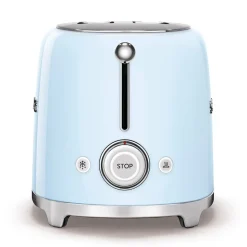 Smeg leivänpaahdin TSF02PBEU 4-viipaleen, pastellinsininen