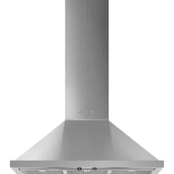 Smeg liesituuletin KPF9X Portofino 90 cm teräs seinämalli