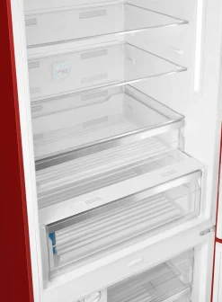 Smeg Portofino jääkaappipakastin FA490RR5 punainen oikea SPA