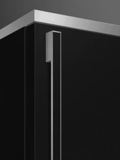 Smeg Portofino jääkaappipakastin FA490RBL5 musta oikea