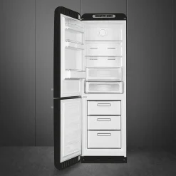 Smeg retrojääkaappi FAB32LBL5 musta, vasen