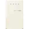 Smeg retrojääkaappi FAB10LCR5, kerma, vasen