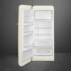 Smeg retrojääkaappi FAB28LCR5 153 cm, kerma. vasen