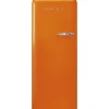 Smeg retrojääkaappi FAB28LOR5 153 cm, oranssi, vasen