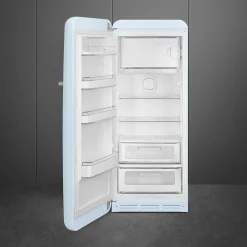 Smeg retrojääkaappi FAB28LPB5 153 cm, pastellinsininen, vasen