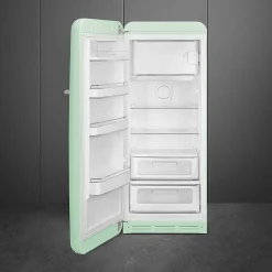 Smeg retrojääkaappi FAB28LPG5 153 cm, pastellinvihreä, vasen