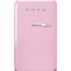 Smeg retrojääkaappi FAB5LPK5 73 cm, vaaleanpunainen, vasen