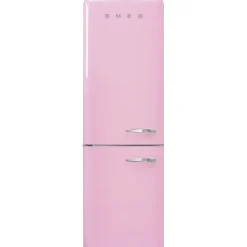 Smeg retrojääkaappi FAB32LPK5 vaaleanpunainen, vasen