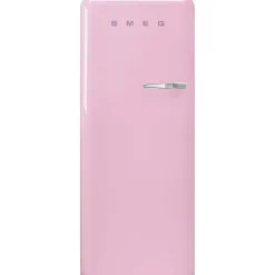 Smeg retrojääkaappi FAB28LPK5 153 cm, vaal. pun., vasen