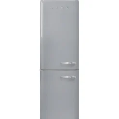 Smeg retrojääkaappi FAB32LSV5 hopea, vasen