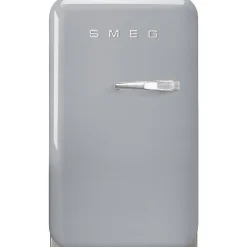 Smeg retrojääkaappi FAB5LSV5 73 cm, hopea, vasen