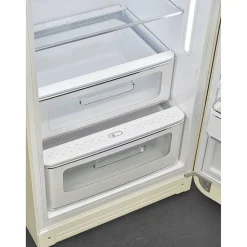Smeg retrojääkaappi FAB28RCR5 153 cm, kerma, oikea
