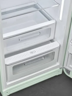 Smeg retrojääkaappi FAB28RPG5 153 cm, pastellinvihreä, oikea