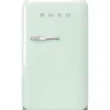 Smeg retrojääkaappi FAB5RPG5 73 cm, pastellinvihreä, oikea