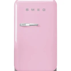 Smeg retrojääkaappi FAB5RPK5 73 cm, vaaleanpunainen, oikea
